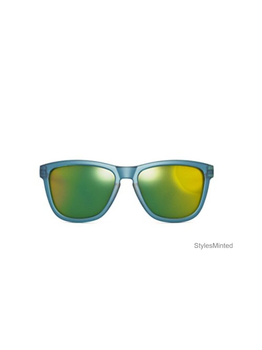 Polarized Oval Wrap Sunglasses with UV Protection